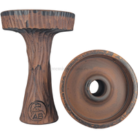 Cazoleta Art Bar King V3 Phunnel Marrón - Frontal - Premium Shisha