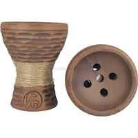 Cazoleta Art Bar Turkish V4 Tradi Marrón - Frontal - Premium Shisha