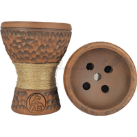 Cazoleta Art Bar Turkish V7 Tradi Marrón - Frontal - Premium Shisha