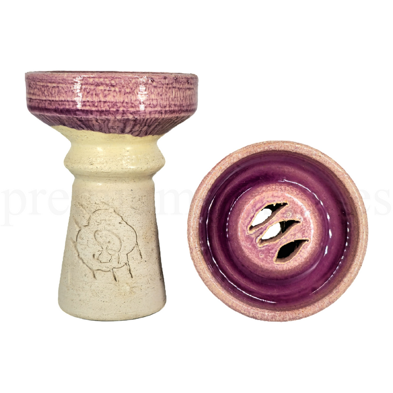 Cazoleta Cachimberos Grizzly Phunnel Lila