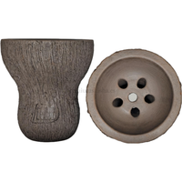 Cazoleta Cosmo Bowl Groot Marrón - Frontal - Premium Shisha