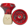 Cazoleta Mud Bowl Hellboy Faenzas Roja - Frontal - Premium Shisha