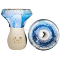 Cazoleta Mud Bowl Hydraa Faenzas Azul - Frontal - Premium Shisha