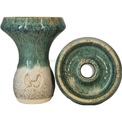 Cazoleta Mud Bowl Maldivas Faenzas Verde - Frontal - Premium Shisha