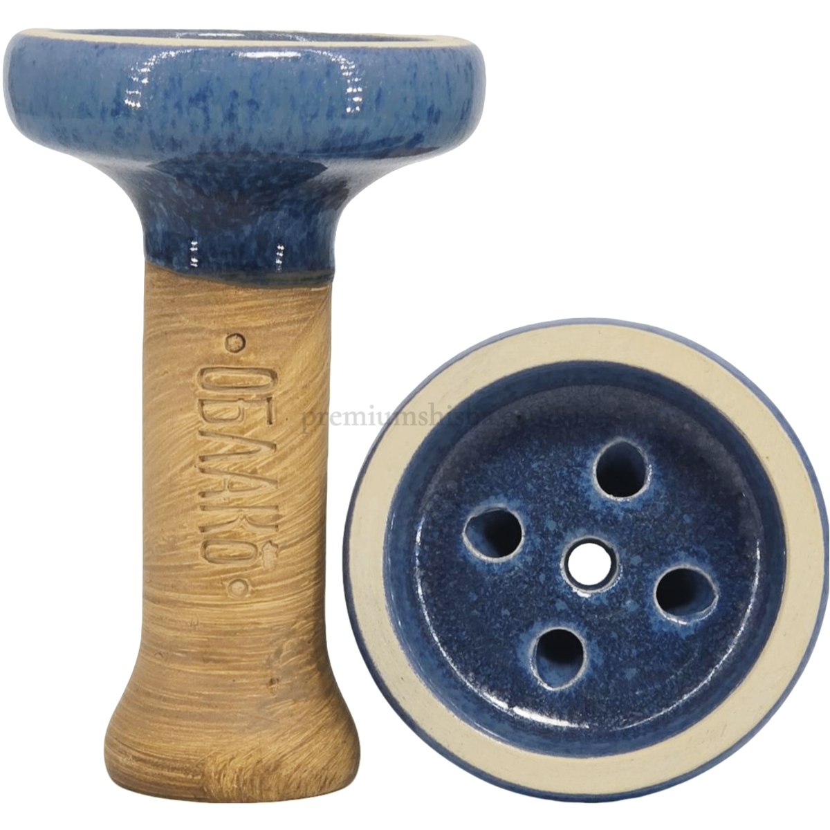 Cazoleta Oblako Killer Tradi Blue Lake - Frontal - Premium Shisha