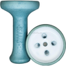Cazoleta Oblako Mono Tradi Turquesa y Blanca - Frontal - Premium Shisha