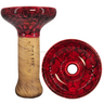 Cazoleta Oblako Phunnel M Dark Red Marble - Frontal - Premium Shisha