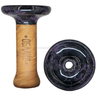 Cazoleta Oblako Phunnel S Lila y Negra - Frontal - Premium Shisha