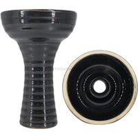 Cazoleta Premium Shisha Phunnel Berry Negro - Frontal - Premium Shisha