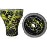 Cazoleta Solaris Styx Phunnel Negra y Amarilla - Frontal - Premium Shisha