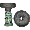 Cazoleta Telamon Harmony Verde - Frontal - Premium Shisha