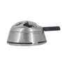 Gestor de Calor Premium Shisha K-lu Plateado ≤ 26mm - Frontal - Premium Shisha
