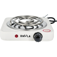 Hornillo Électrico Diavla Plano - Frontal - Premium Shisha