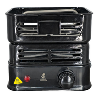 Hornillo Eléctrico Premium Shisha Toaster Mini - Frontal - Premium Shisha