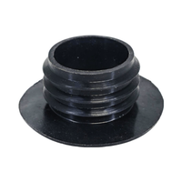 Junta de Base Premium Shisha Estriada 3 Negro - Frontal - Premium Shisha