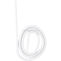 Manguera Desechable Premium Shisha Blanco - Frontal - Premium Shisha