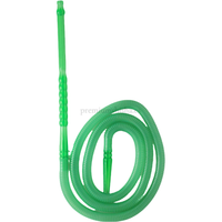 Manguera Desechable Premium Shisha Verde - Frontal - Premium Shisha