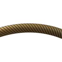 Manguera Premium Shisha Fibra de Carbono Dorada - Detalle 1 - Premium Shisha