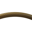 Manguera Premium Shisha Fibra de Carbono Dorada - Detalle 1 - Premium Shisha
