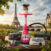 Pack Cachimba El-Badia Celeste Acid Pink