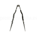 Pinza Forjada Plateada Premium Shisha - Detalle 2 - Premium Shisha