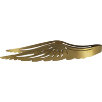 Pinza Premium Shisha Alas Dorada - Detalle 1 - Premium Shisha