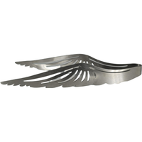 Pinza Premium Shisha Alas Plateada - Detalle 1 - Premium Shisha