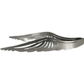 Pinza Premium Shisha Alas Plateada - Detalle 1 - Premium Shisha