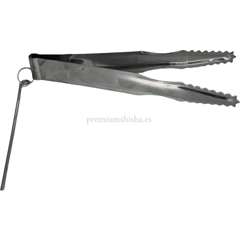 Pinza Premium Shisha Plateada
