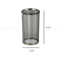 Rejilla Protectora Cerrada Premium Shisha Plateada - Frontal - Premium Shisha