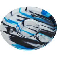 Tapete Premium Shisha LED Tray Handmade Glass Azul - Detalle 1 - Premium Shisha