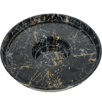 Tapete Premium Shisha LED Tray Handmade Glass Negro - Detalle 1 - Premium Shisha