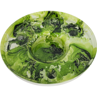 Tapete Premium Shisha LED Tray Handmade Glass Verde - Detalle 1 - Premium Shisha