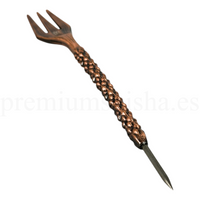 Tenedor Punzón Animalesys Cobre - Detalle 1 - Premium Shisha