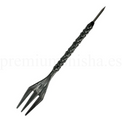 Tenedor Punzón Animalesys Plateado - Detalle 2 - Premium Shisha