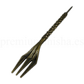 Tenedor Punzón Anymalesis Dorado - Detalle 2 - Premium Shisha