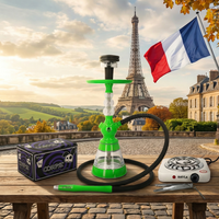 Pack Cachimba El-Badia Celeste Acid Green