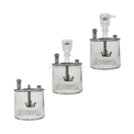 Cachimba Crown Crystal Transparente