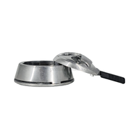 Gestor de Calor Premium Shisha K-lu Plateado ≤ 26mm
