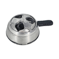 Gestor de Calor Premium Shisha K-lu Plateado ≤ 26mm