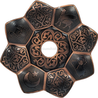 Plato Cachimba Tradicional Premium Shisha Bronce