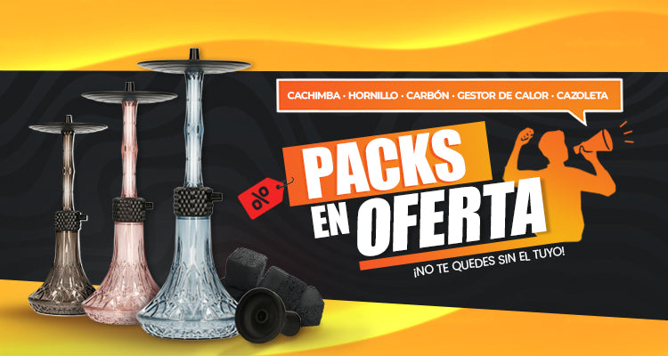 Packs de cachimba en oferta