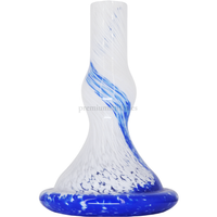 Base de Reparación Cachimba Rosca Premium Shisha Azul y Blanco