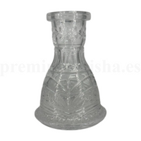 Base Mini Premium Shisha Tradi Tallada - Frontal - Premium Shisha