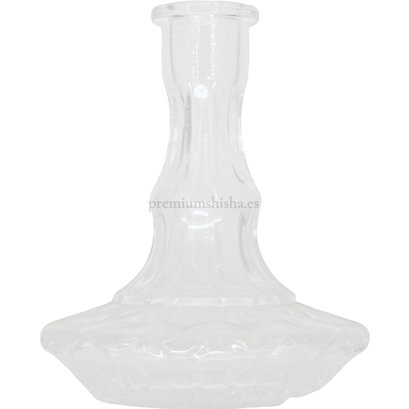 Base Premium Shisha Alemana Tallada Transparente
