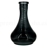 Base Premium Shisha Drop Negra - Frontal - Premium Shisha