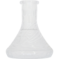 Base Premium Shisha Mini Tallada Flores - Frontal - Premium Shisha