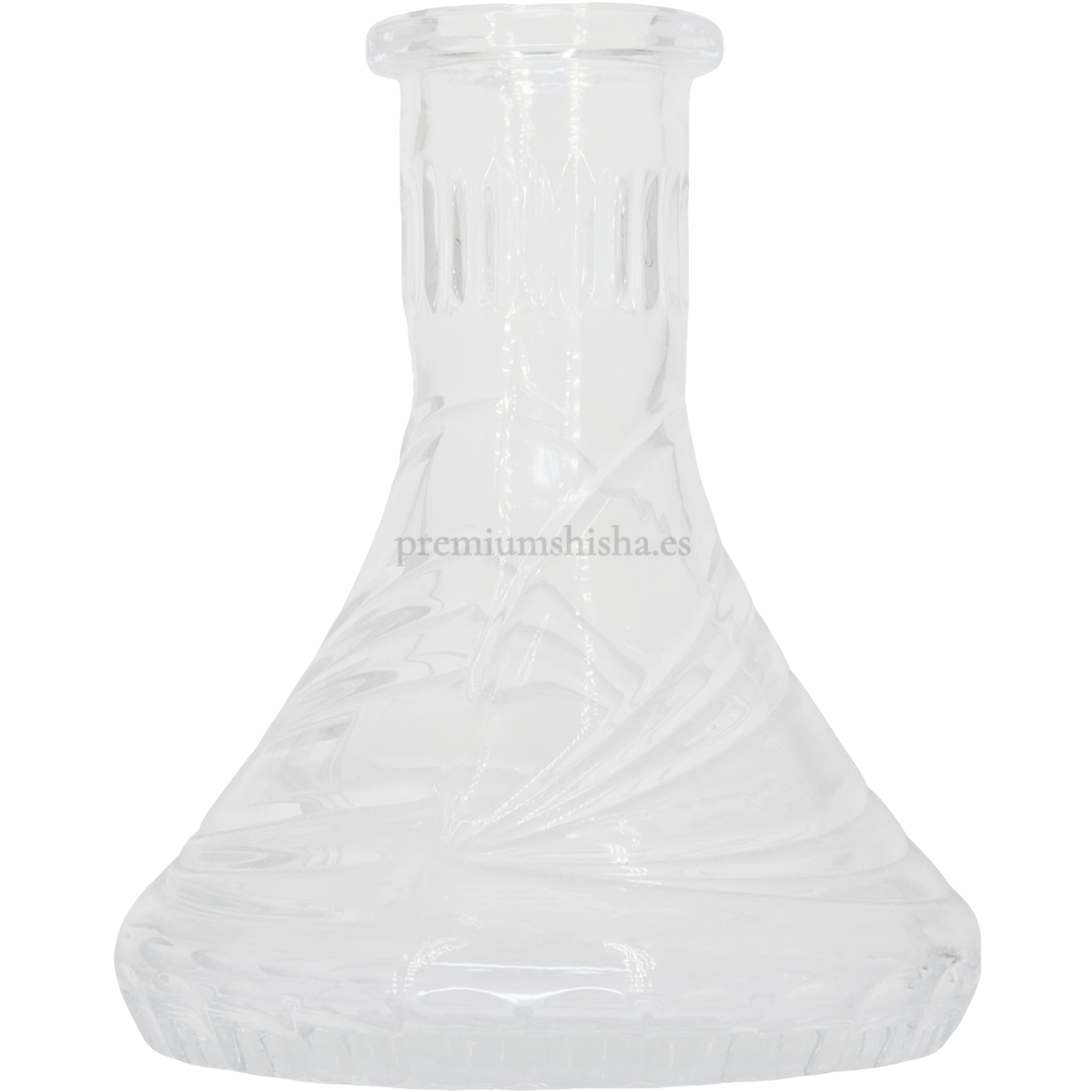 Base Premium Shisha Mini Tallada Lines - Frontal - Premium Shisha