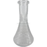 Base Premium Shisha Pirámide Flores Transparente - Frontal - Premium Shisha