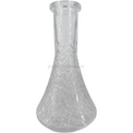 Base Premium Shisha Pirámide Hielo Transparente - Frontal - Premium Shisha